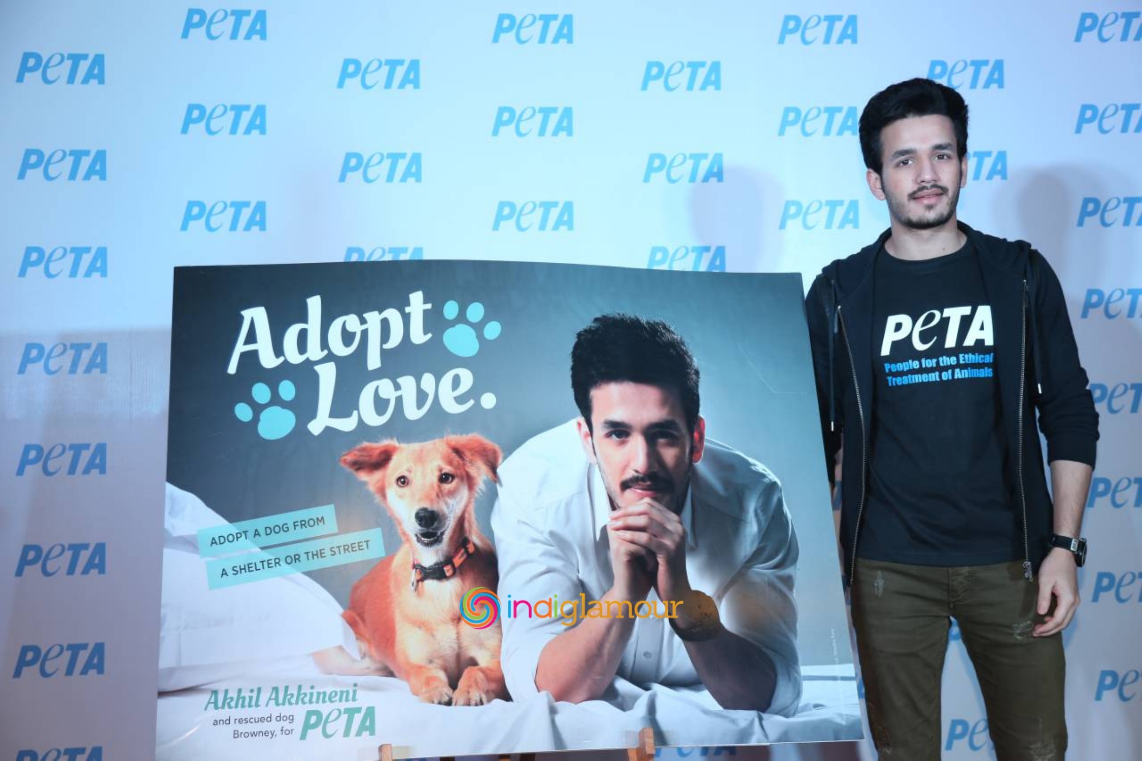 Akhil at PETA Event Event hd photo