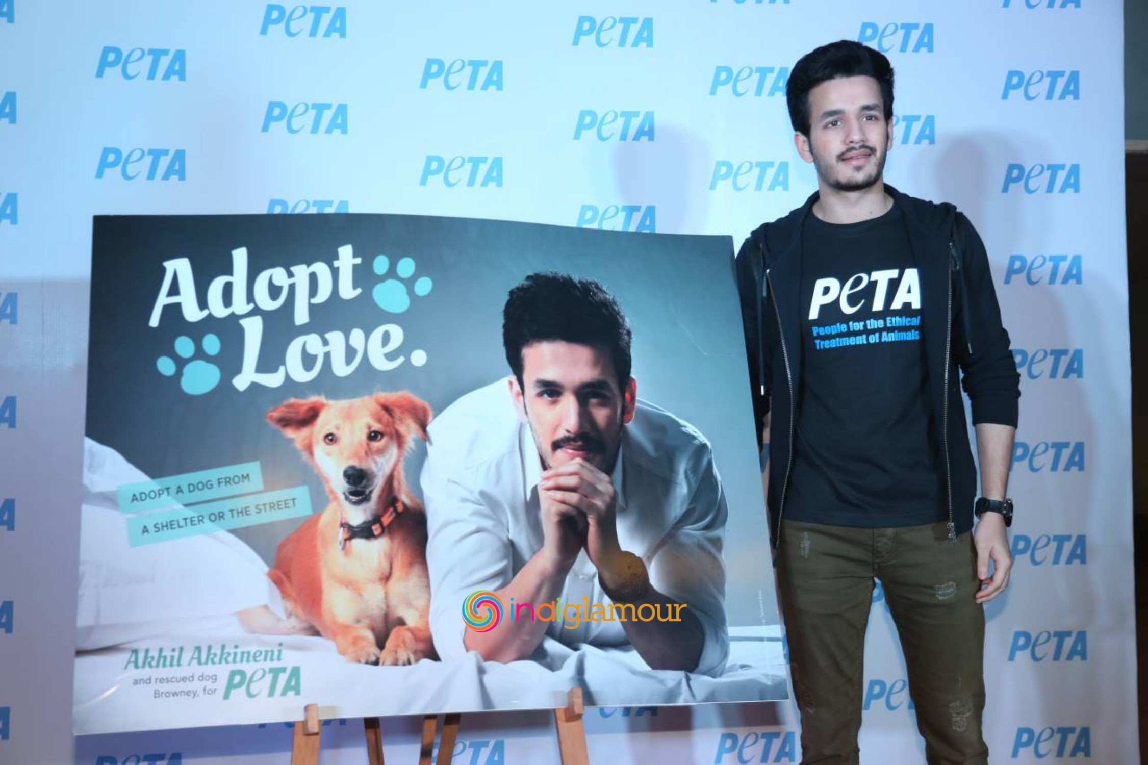 Akhil at PETA Event Event hd photo