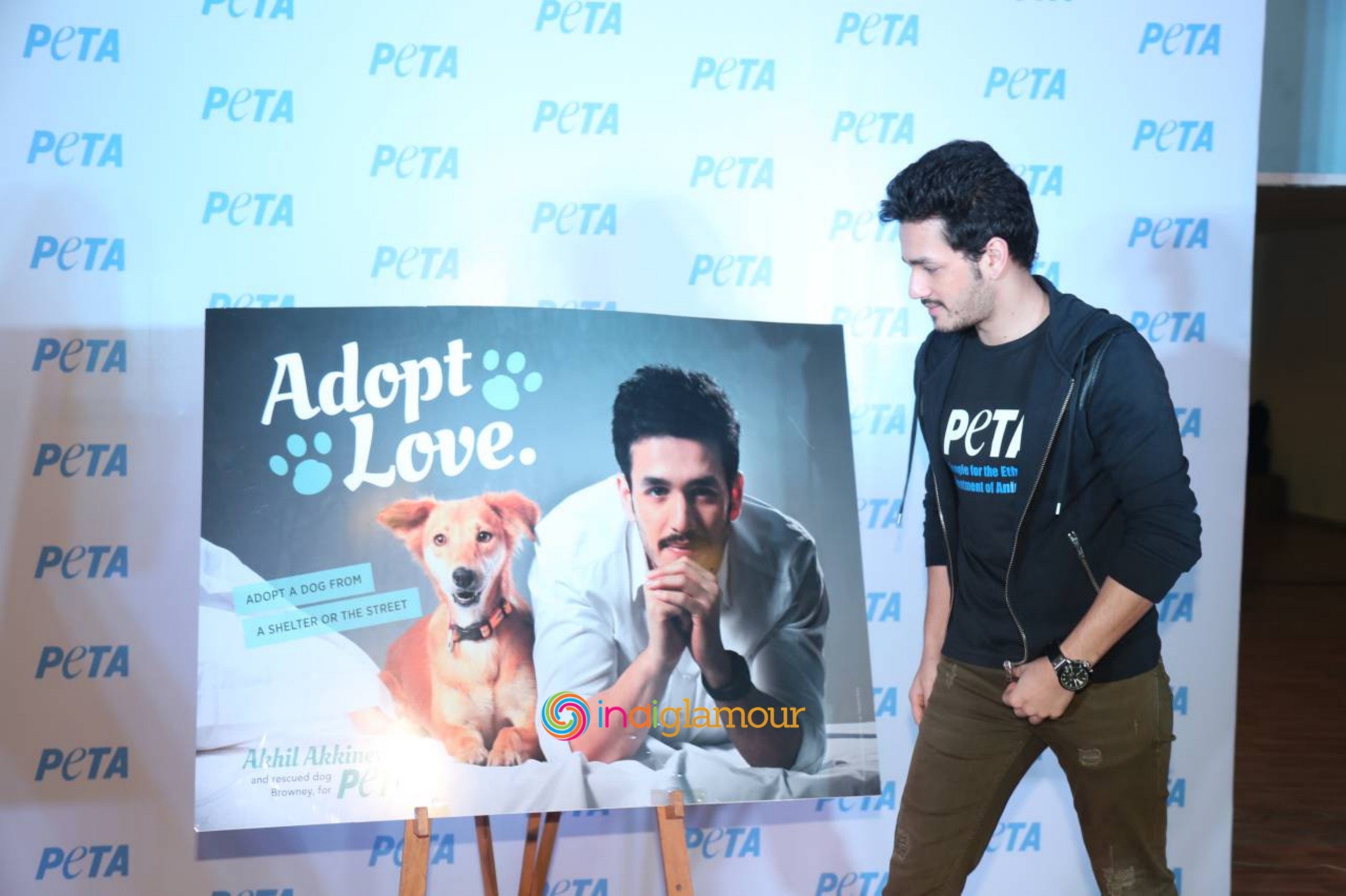 Akhil at PETA Event Event hd photo