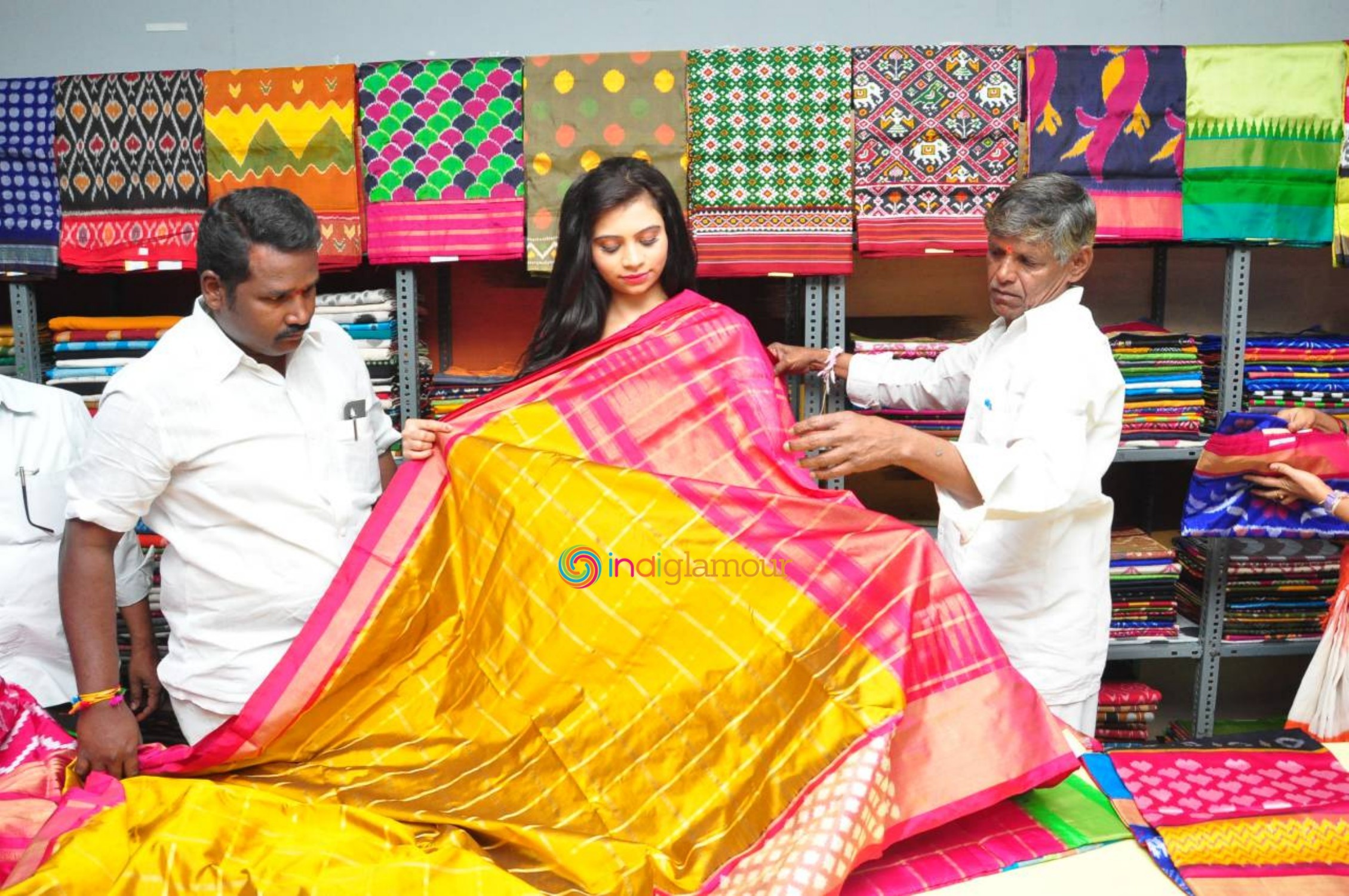 Pochampally IKat Art Mela Launch Event Event hd photo