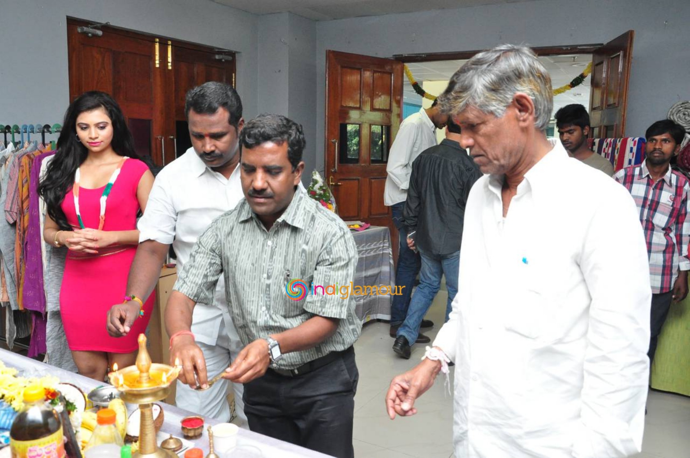 Pochampally IKat Art Mela Launch Event Event hd photo