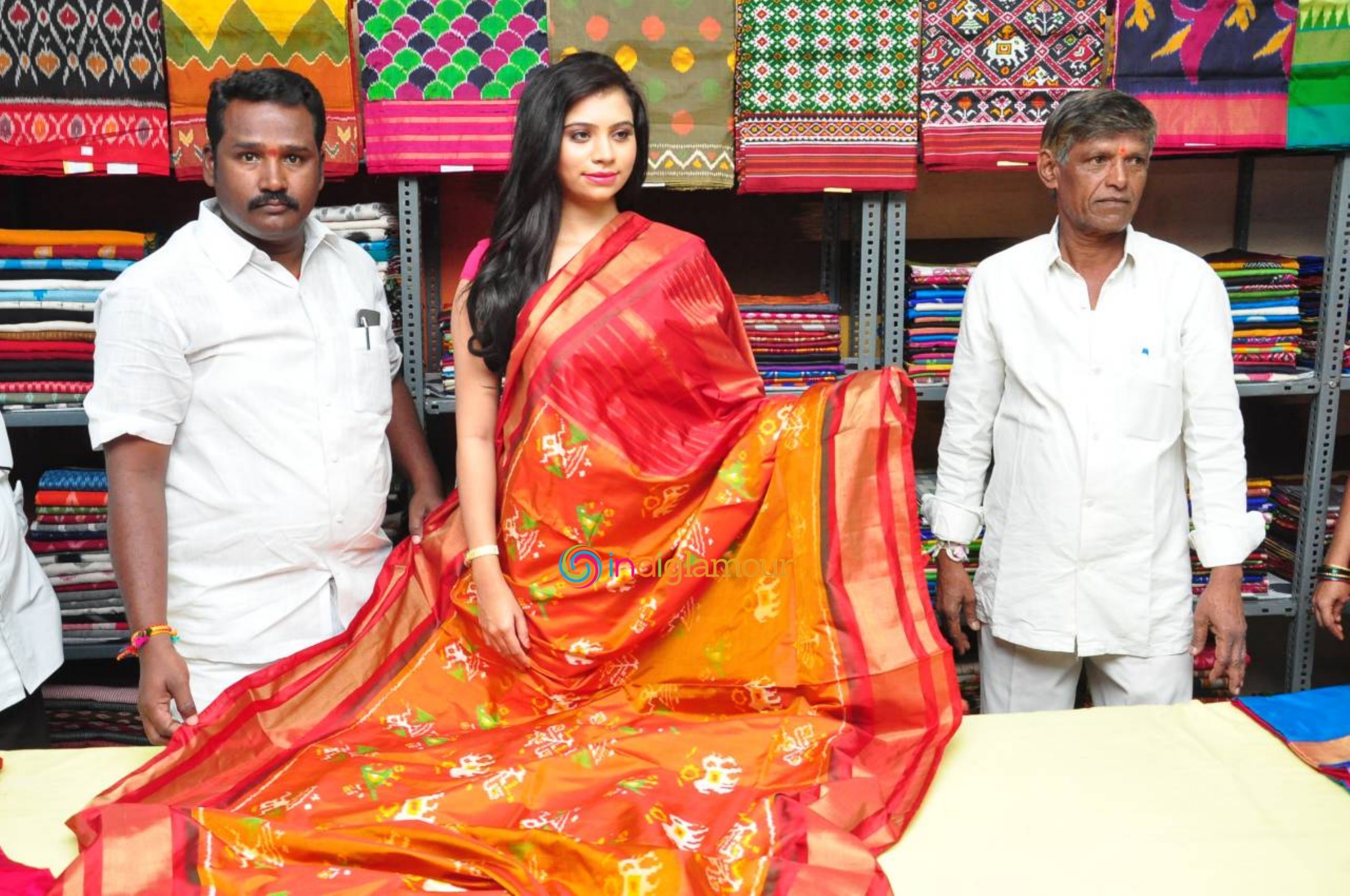 Pochampally IKat Art Mela Launch Event Event hd photo