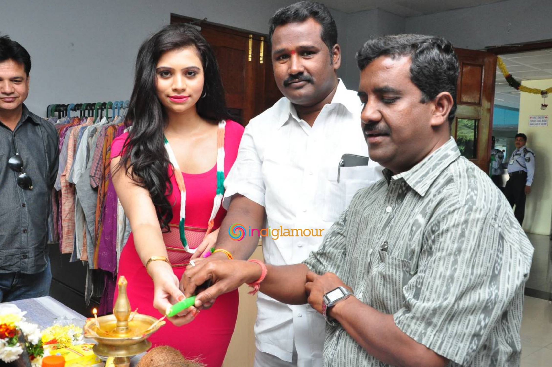 Pochampally IKat Art Mela Launch Event Event hd photo
