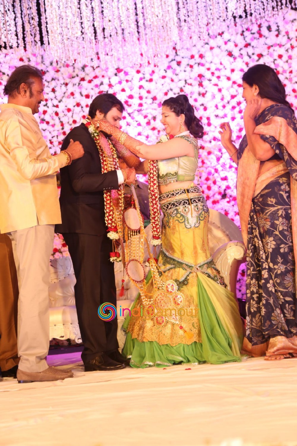 Jayaprada Son Actor Siddharth Wedding Reception Event hd photo