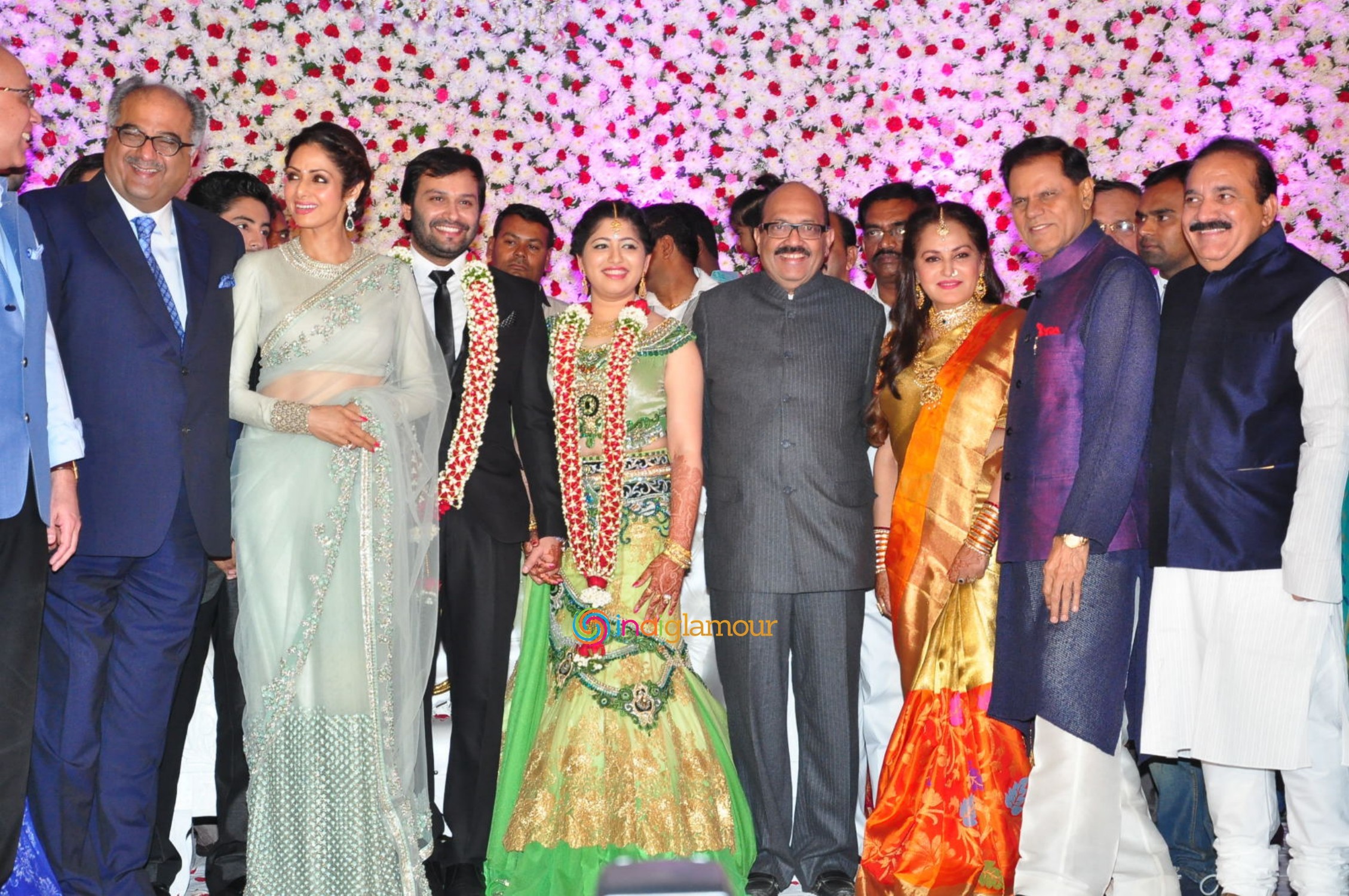 Jayaprada Son Actor Siddharth Wedding Reception Event hd photo