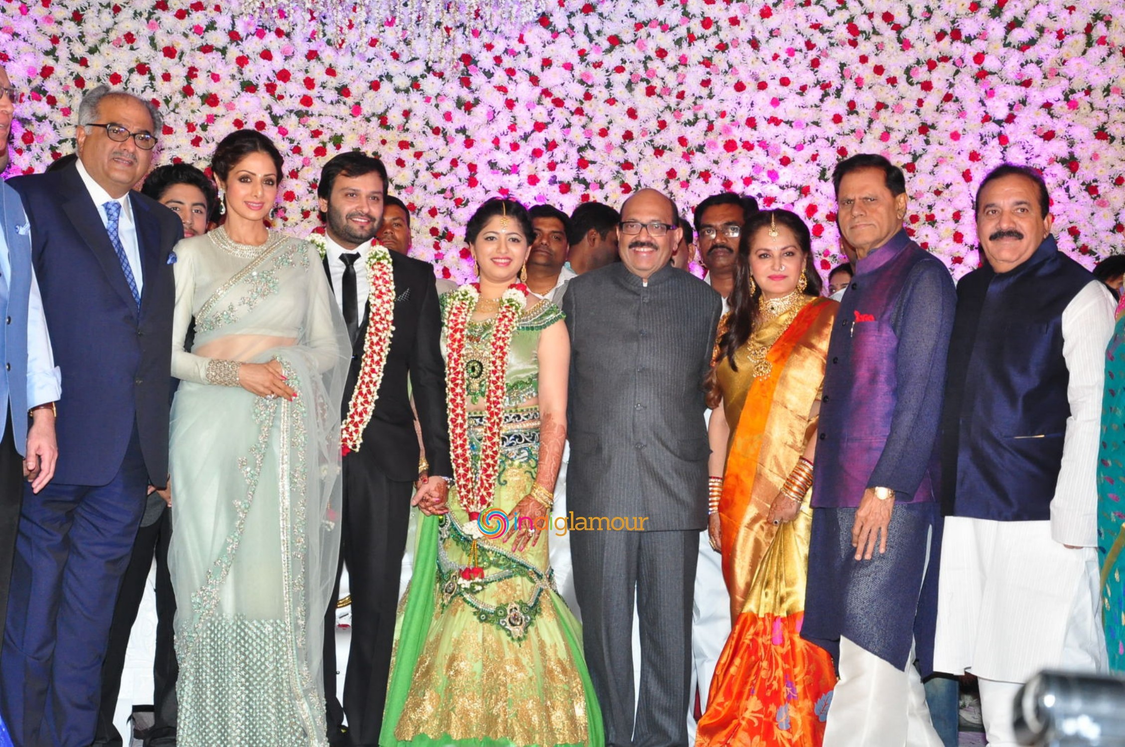 Jayaprada Son Actor Siddharth Wedding Reception Event hd photo
