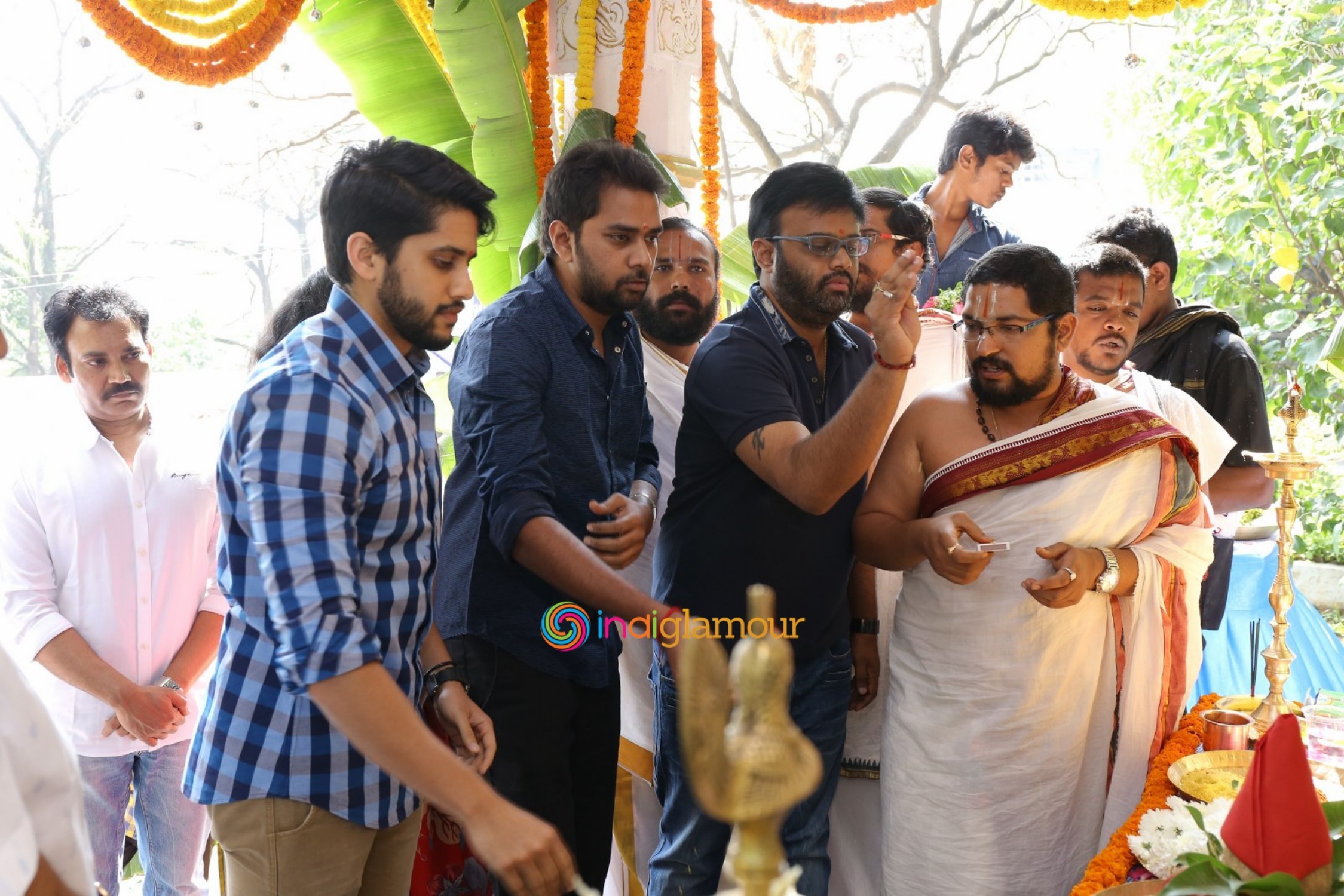 Sitara Entertainments Naga Chaitanya Movie Opening Event hd photo