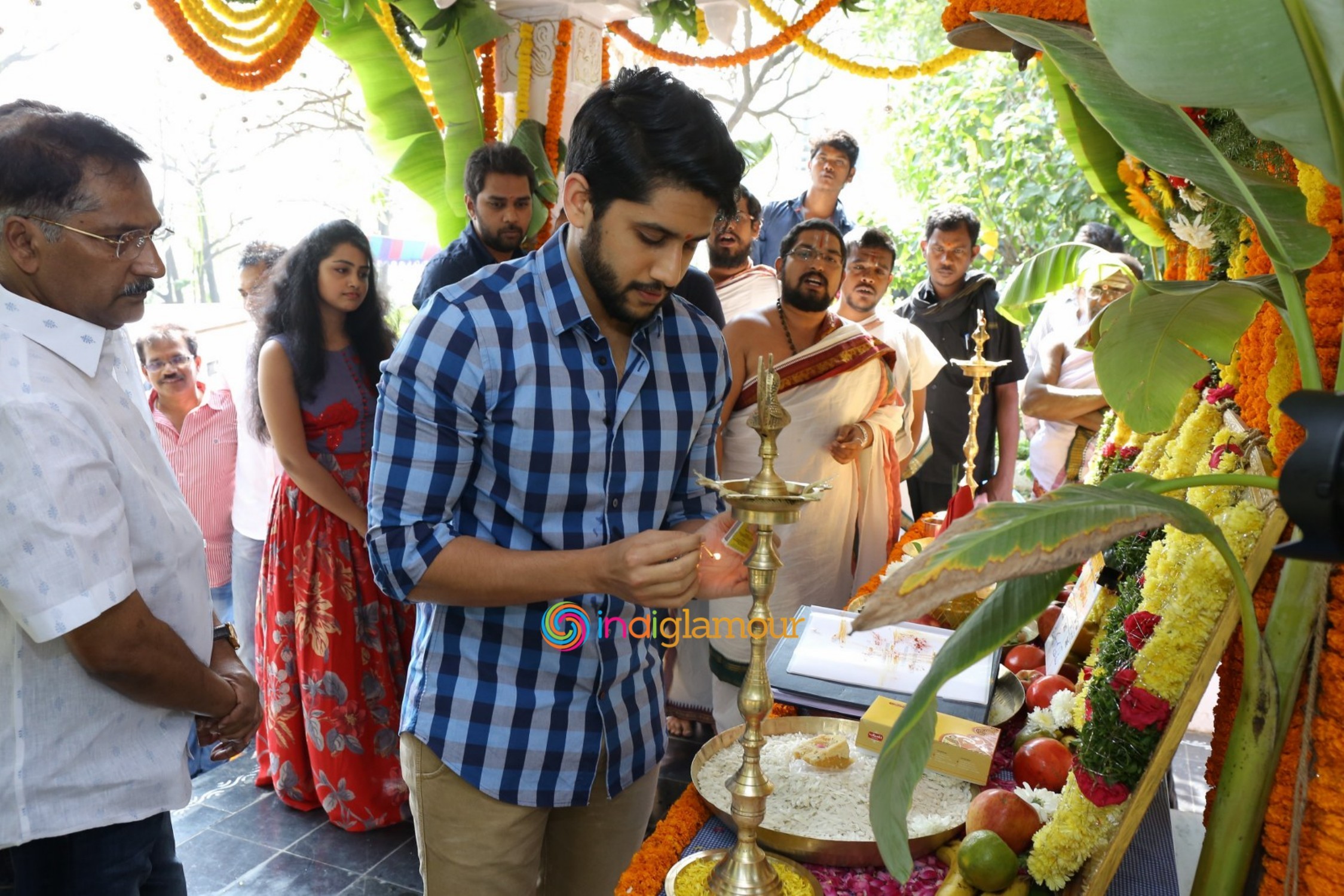 Sitara Entertainments Naga Chaitanya Movie Opening Event hd photo