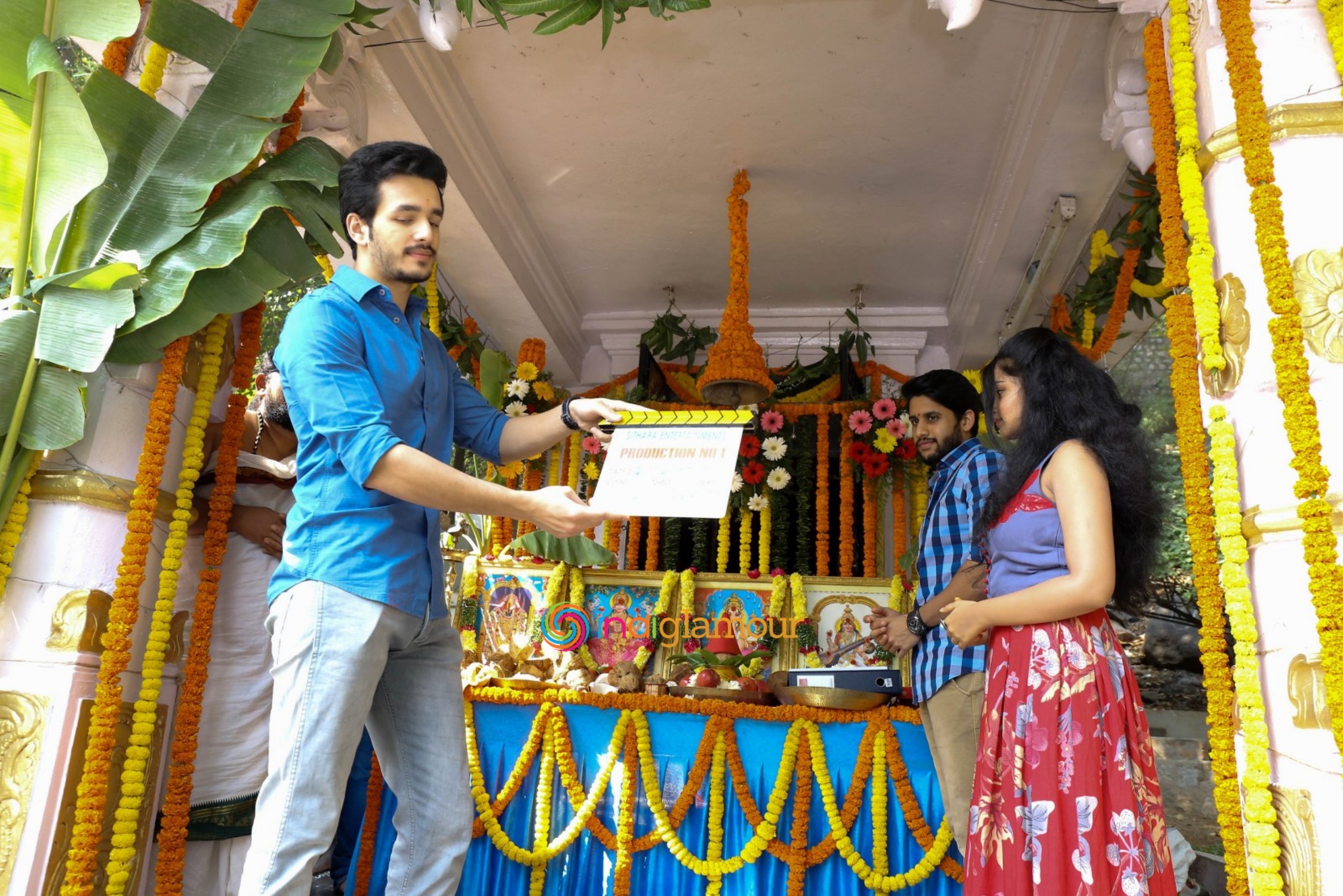 Sitara Entertainments Naga Chaitanya Movie Opening Event hd photo
