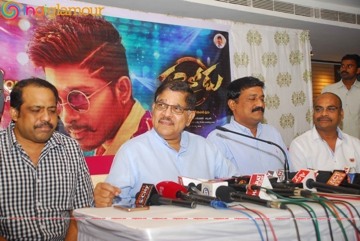 Sarainodu Press Meet stills Event hd photo