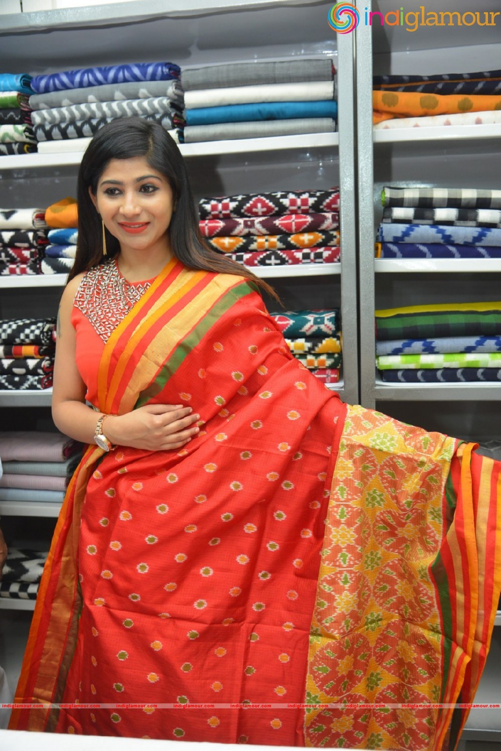 Madhulagna Das at Pochampally Ikat Art Mela Event hd photo