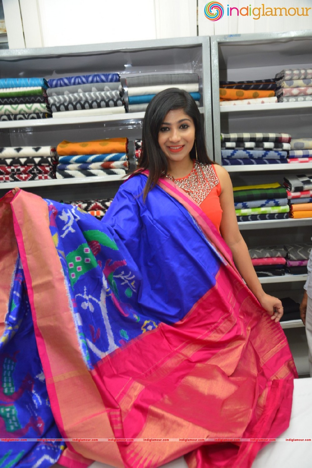 Madhulagna Das at Pochampally Ikat Art Mela Event hd photo