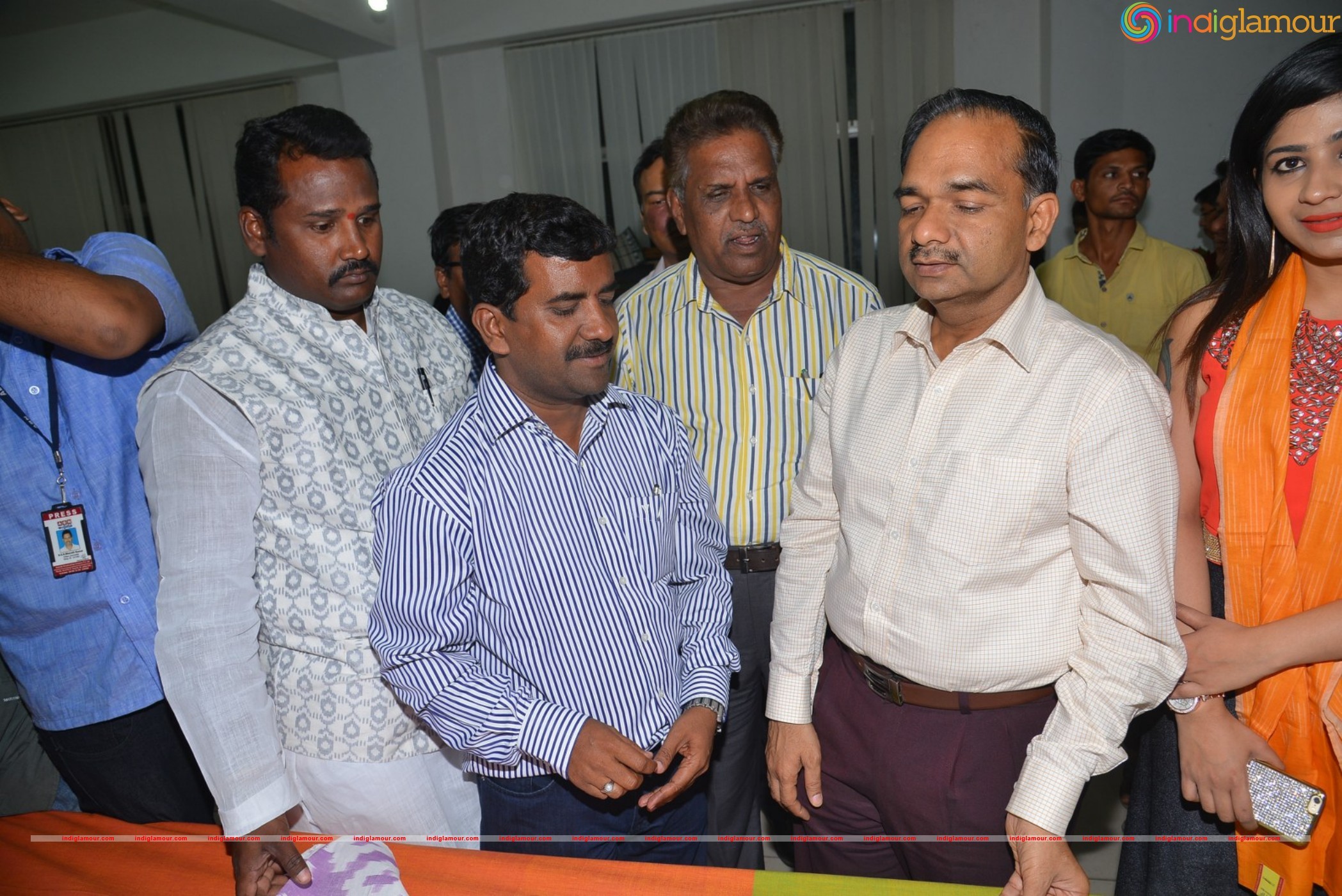Madhulagna Das at Pochampally Ikat Art Mela Event hd photo