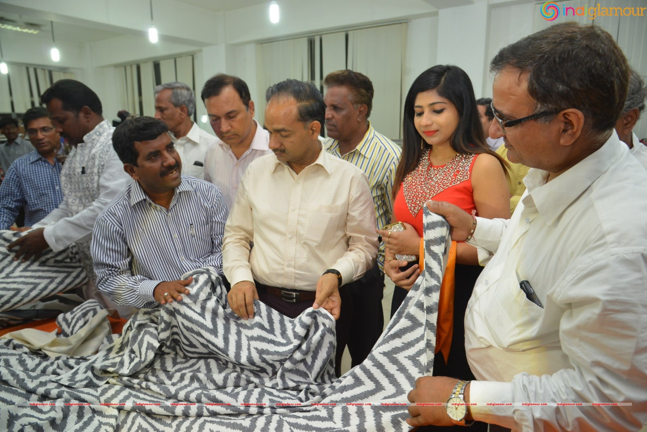 Madhulagna Das at Pochampally Ikat Art Mela Event hd photo