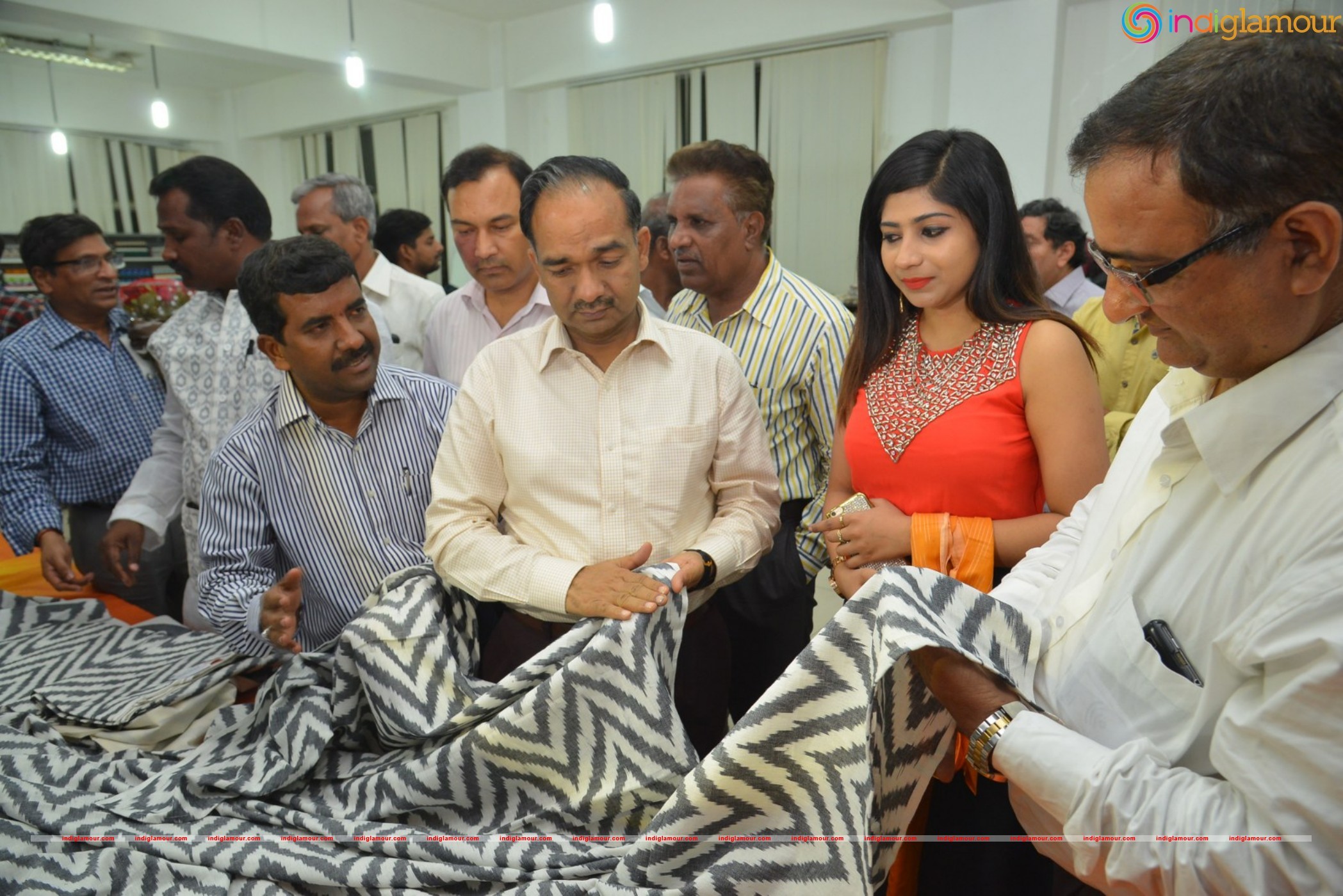 Madhulagna Das at Pochampally Ikat Art Mela Event hd photo