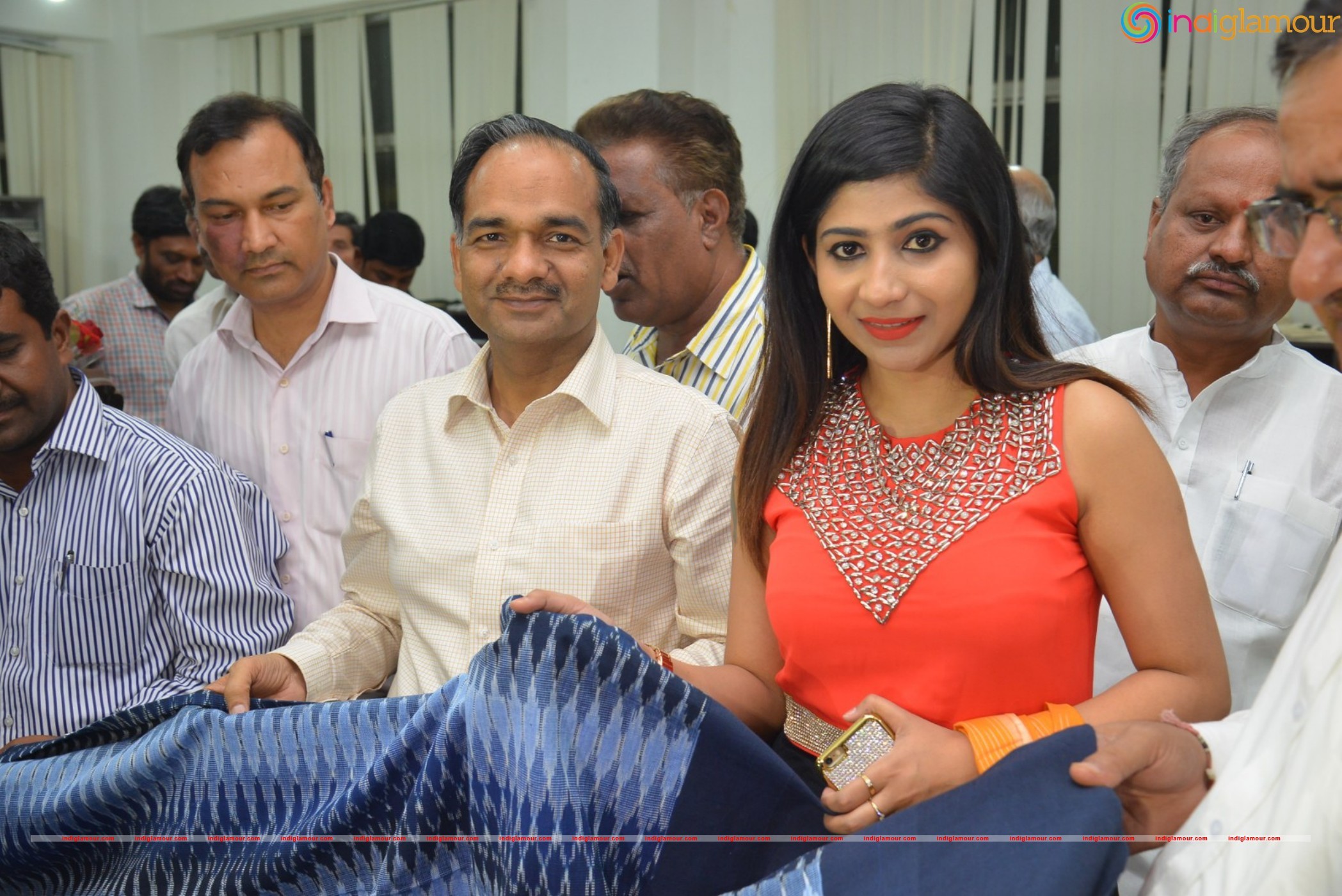 Madhulagna Das at Pochampally Ikat Art Mela Event hd photo