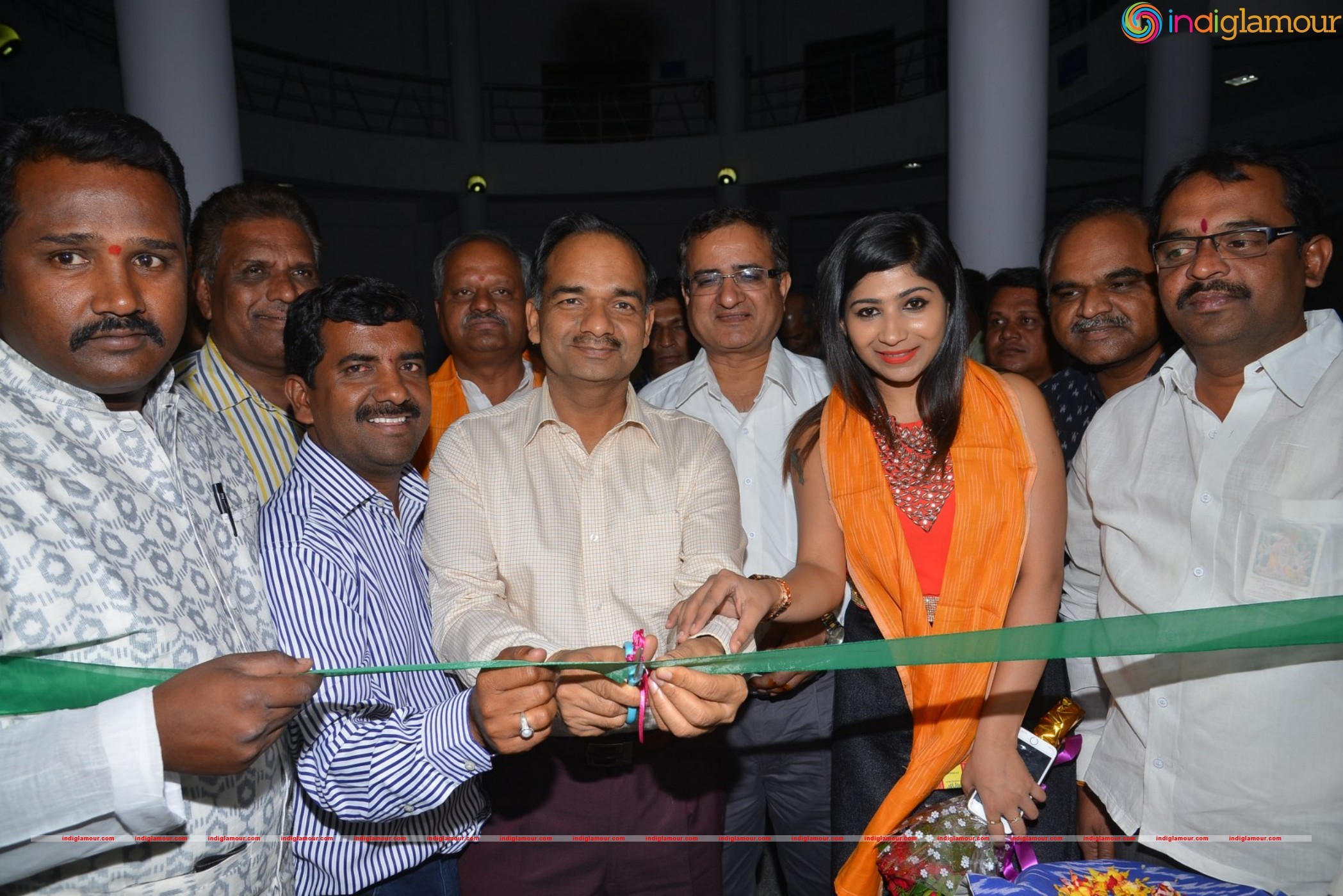 Madhulagna Das at Pochampally Ikat Art Mela Event hd photo