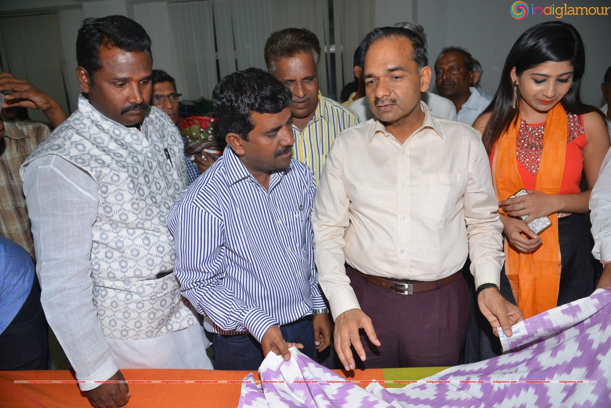 Madhulagna Das at Pochampally Ikat Art Mela Event hd photo
