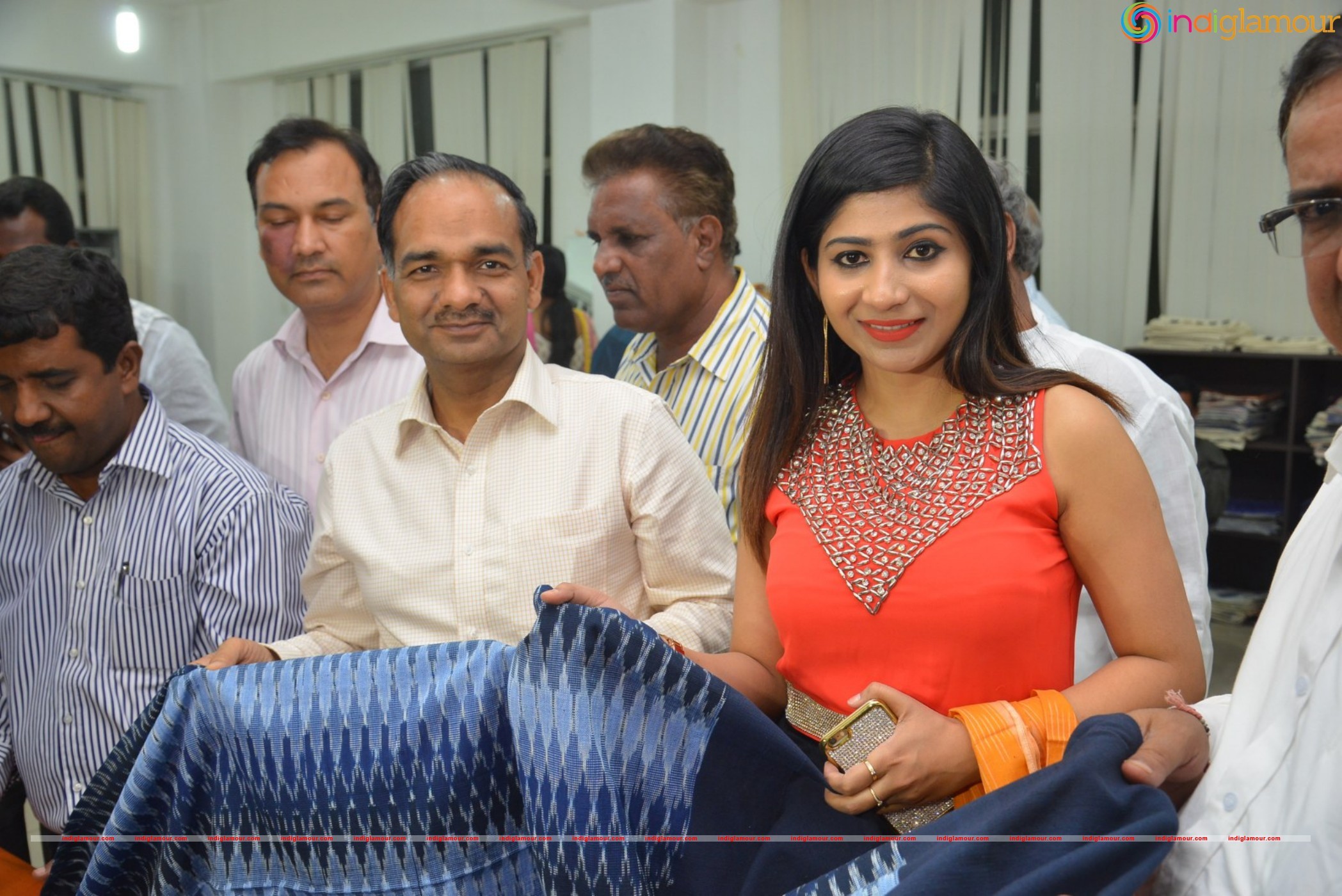 Madhulagna Das at Pochampally Ikat Art Mela Event hd photo