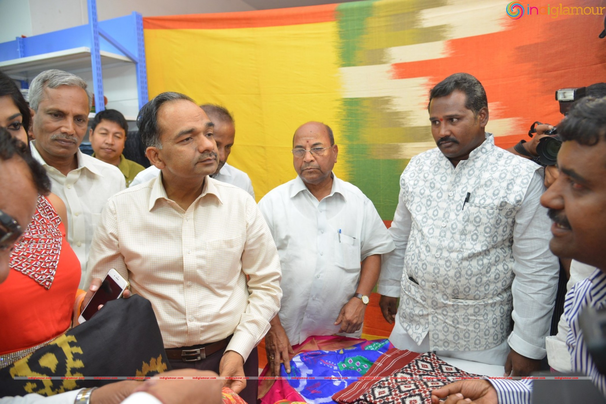Madhulagna Das at Pochampally Ikat Art Mela Event hd photo