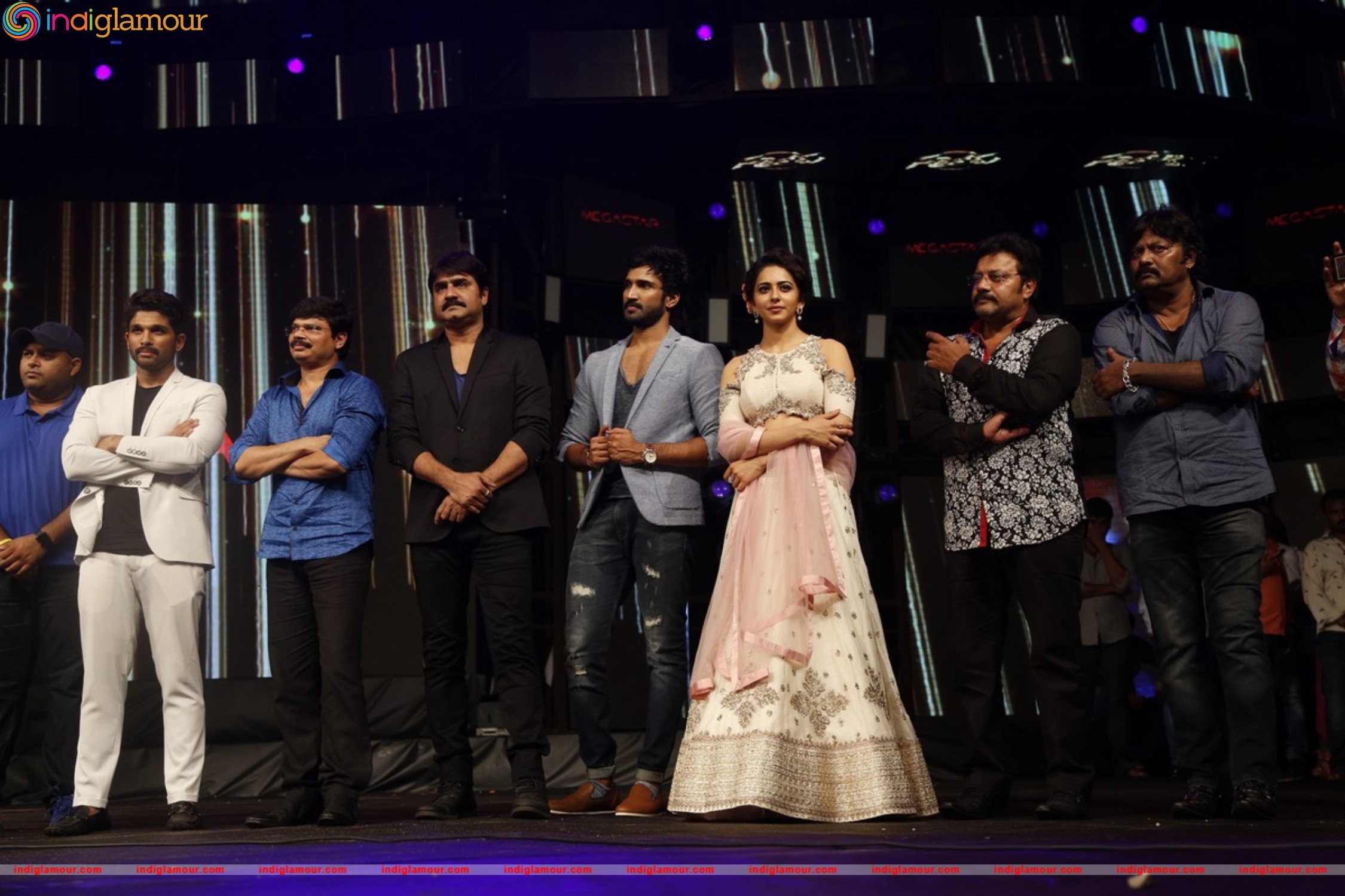 Sarrainodu Pre Release Grand Function at Vizag Event hd photo