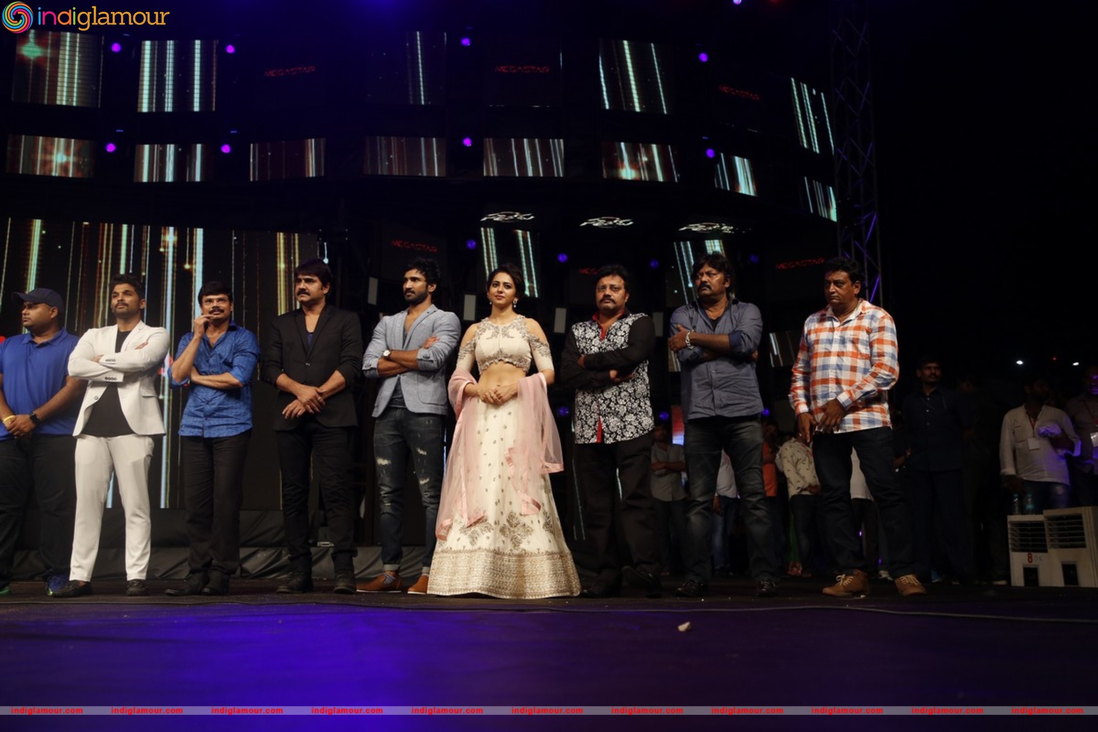 Sarrainodu Pre Release Grand Function at Vizag Event hd photo