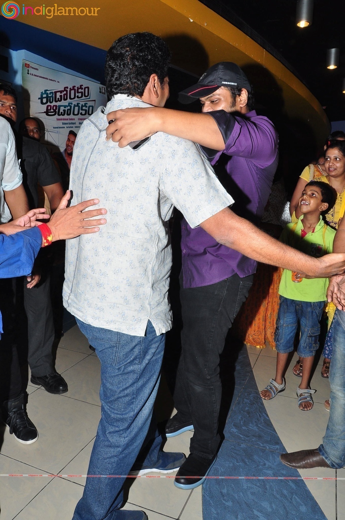 Eedo Rakam Aado Rakam movie Team at Prasads IMAX Event hd photo