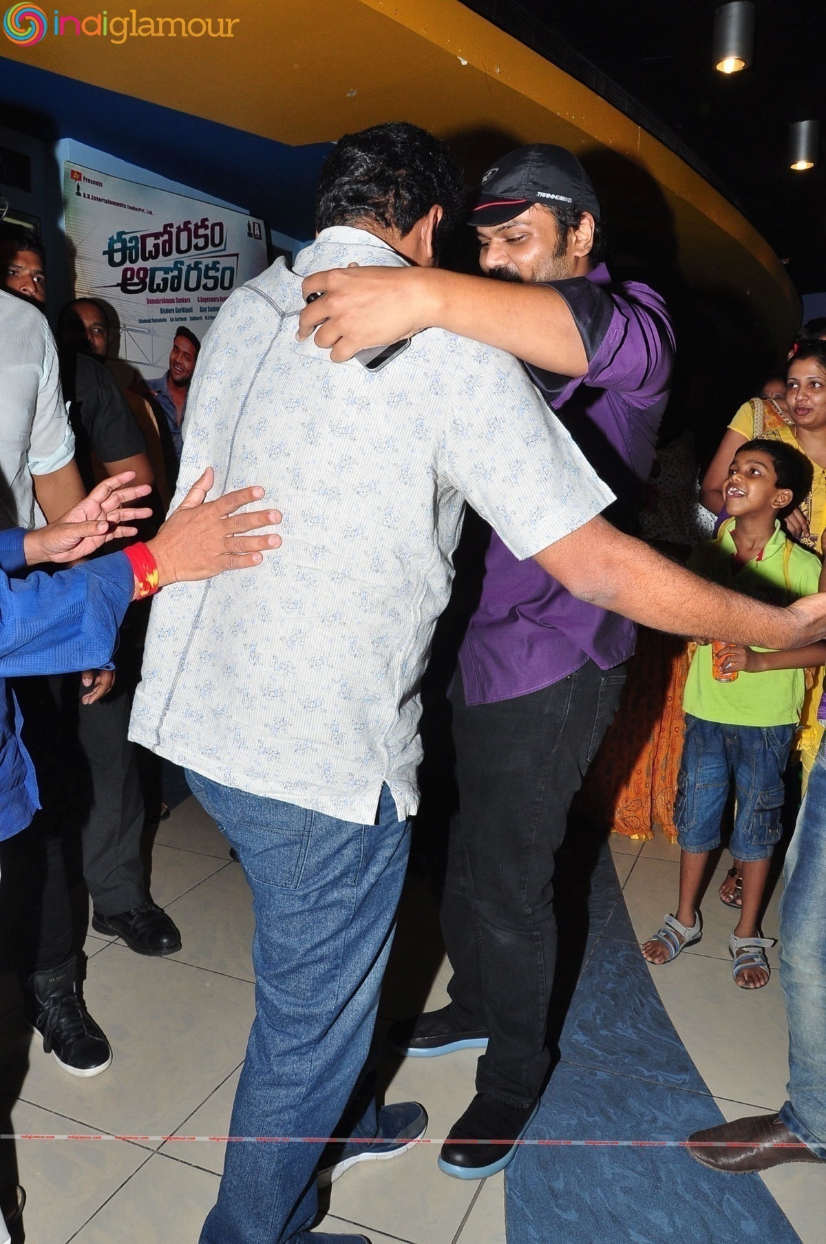 Eedo Rakam Aado Rakam movie Team at Prasads IMAX Event hd photo