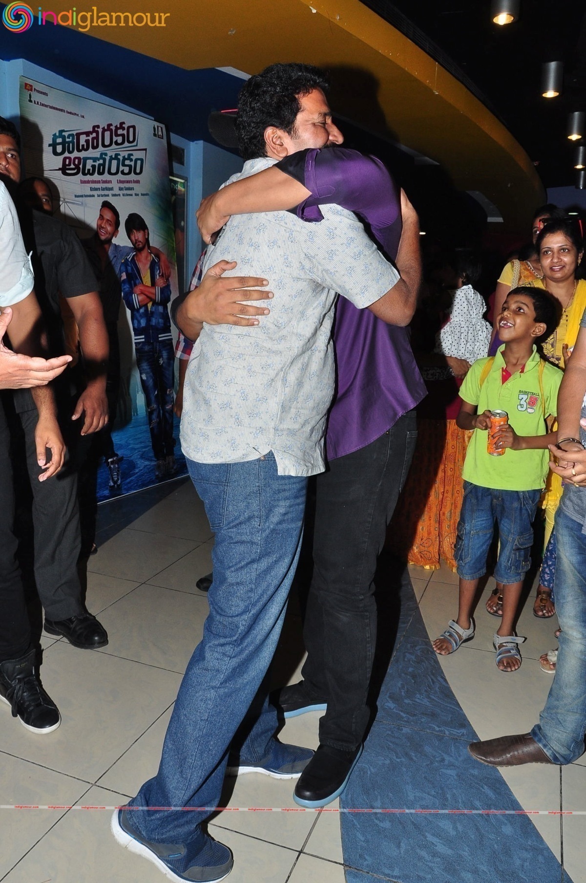 Eedo Rakam Aado Rakam movie Team at Prasads IMAX Event hd photo