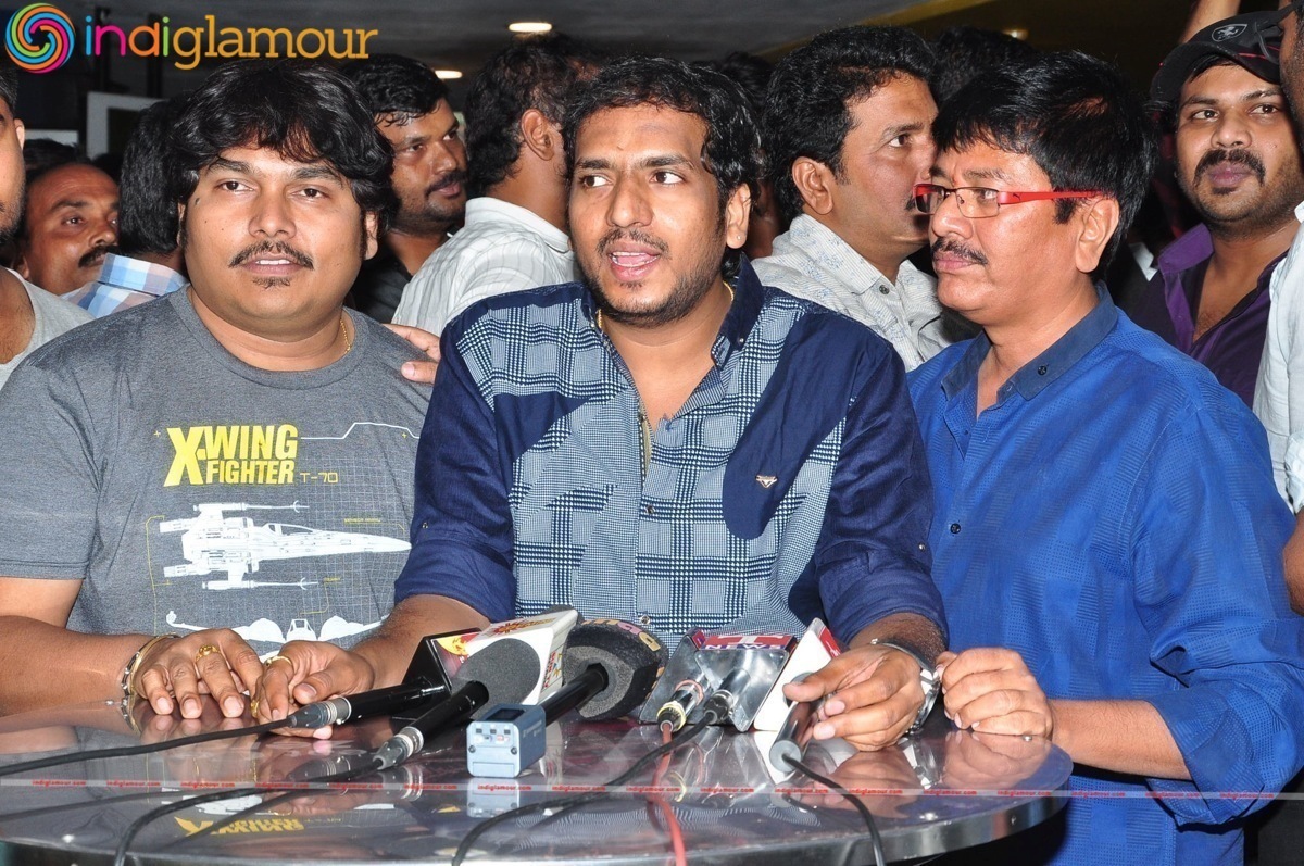 Eedo Rakam Aado Rakam movie Team at Prasads IMAX Event hd photo