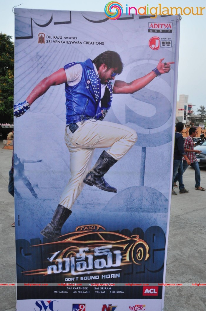 Supreme Movie Audio Launch Event hd photo