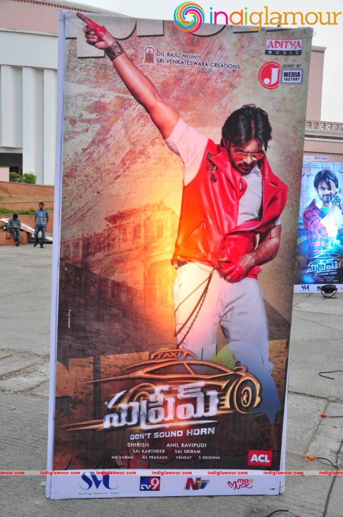 Supreme Movie Audio Launch Event hd photo