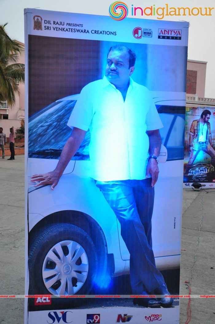 Supreme Movie Audio Launch Event hd photo