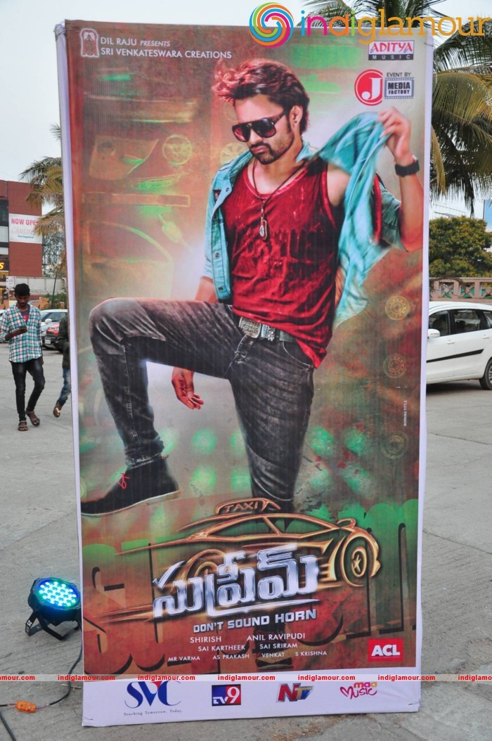 Supreme Movie Audio Launch Event hd photo
