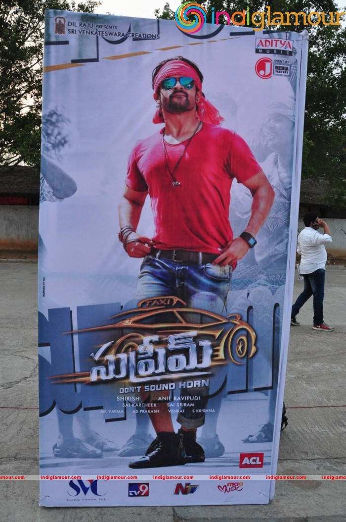 Supreme Movie Audio Launch Event hd photo