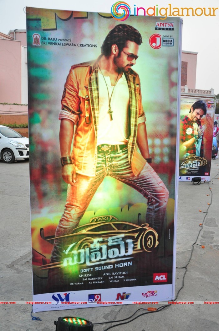 Supreme Movie Audio Launch Event hd photo