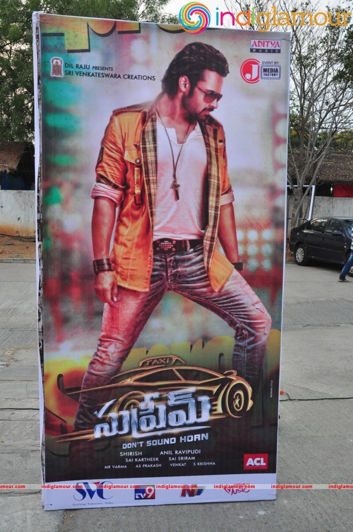 Supreme Movie Audio Launch Event hd photo