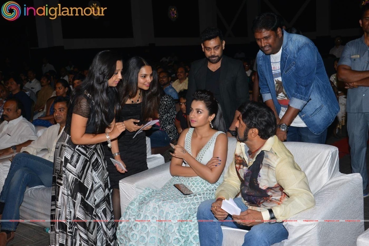Nayaki Audio Launch Event hd photo
