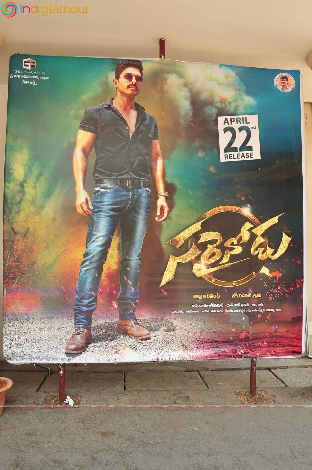 Sarrainodu Press Meet Event hd photo