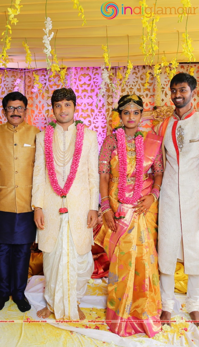 Prabhu Thej and Varsha Wedding Photos Event hd photo