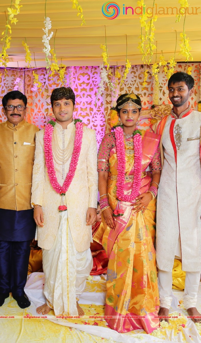 Prabhu Thej and Varsha Wedding Photos Event hd photo