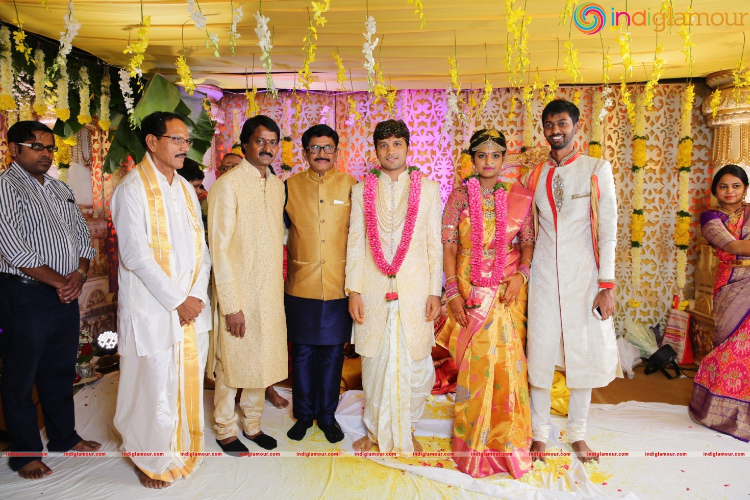 Prabhu Thej and Varsha Wedding Photos Event hd photo