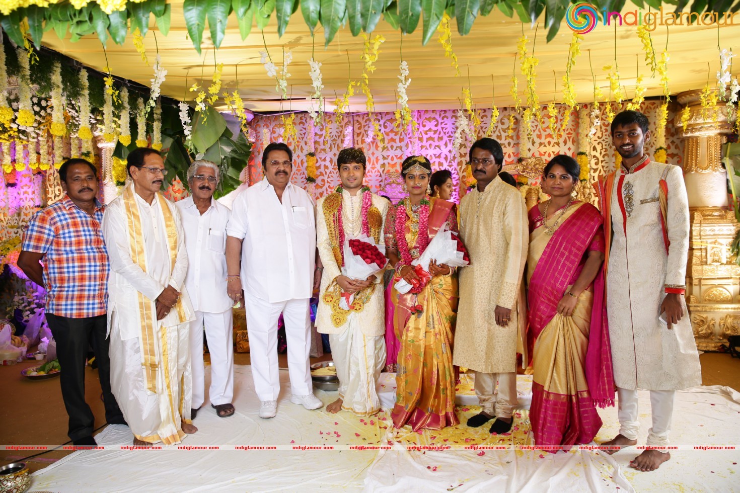 Prabhu Thej and Varsha Wedding Photos Event hd photo