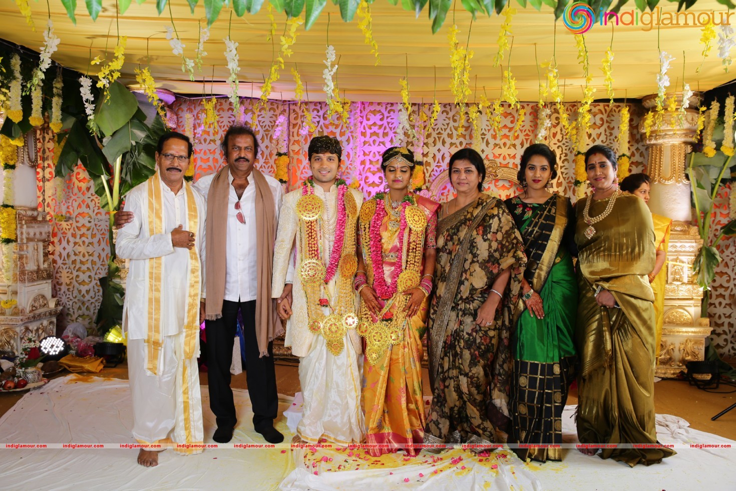 Prabhu Thej and Varsha Wedding Photos Event hd photo