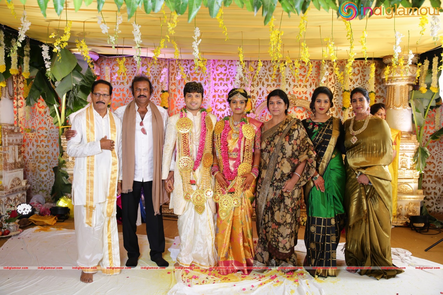 Prabhu Thej and Varsha Wedding Photos Event hd photo