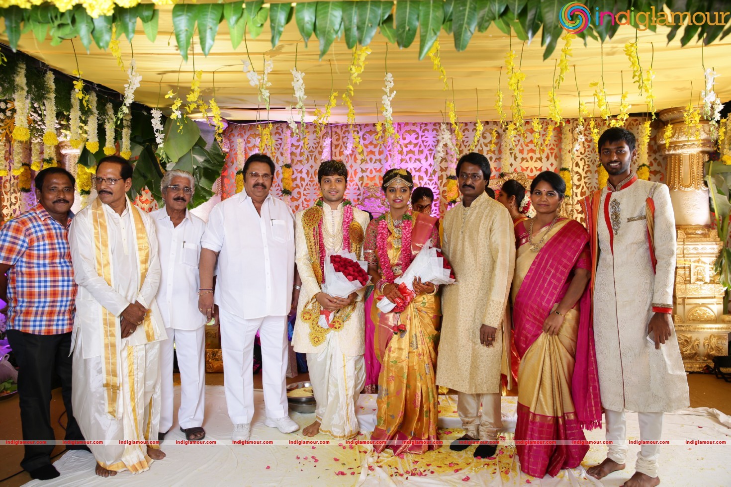 Prabhu Thej and Varsha Wedding Photos Event hd photo