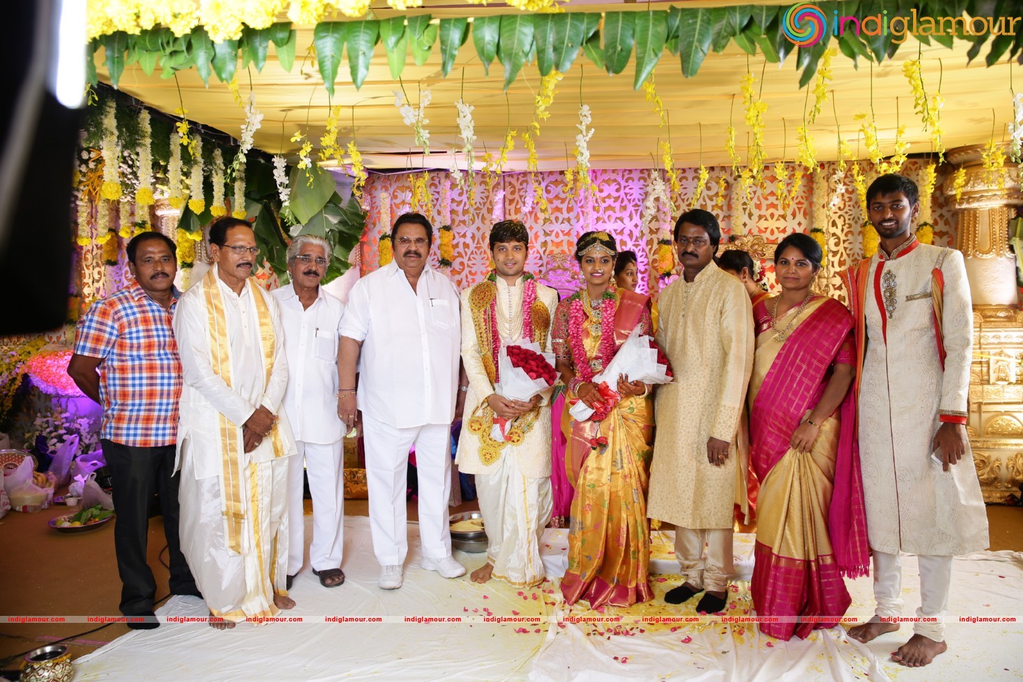 Prabhu Thej and Varsha Wedding Photos Event hd photo