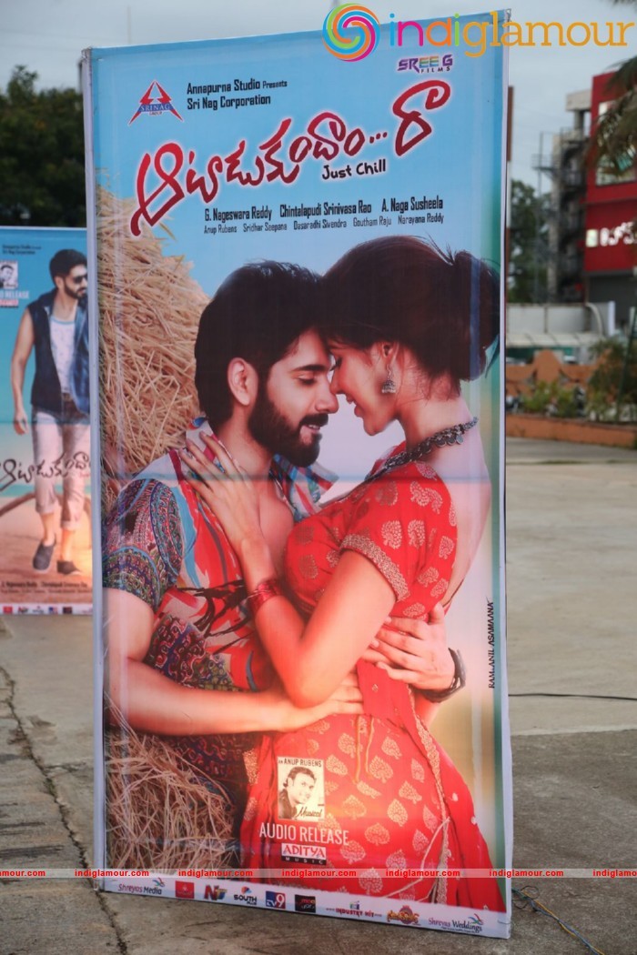 Aatadukundam Raa Movie Audio Launch Event hd photo