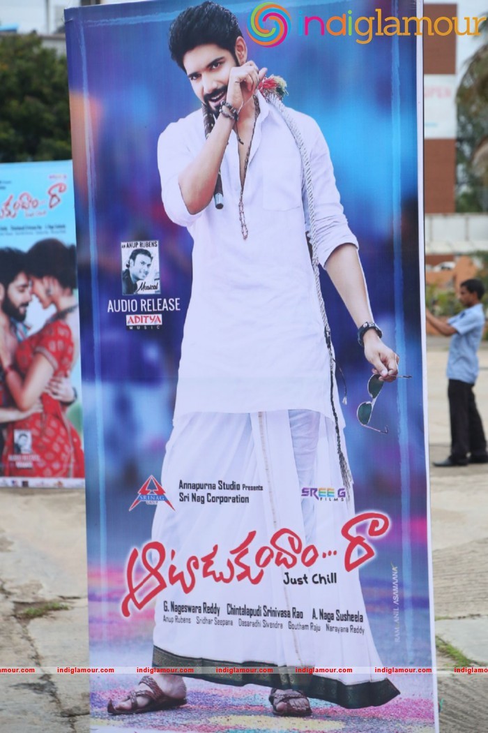 Aatadukundam Raa Movie Audio Launch Event hd photo