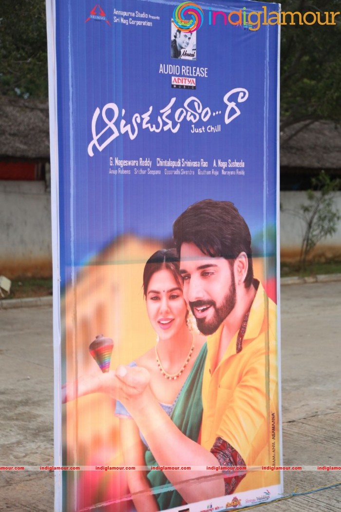 Aatadukundam Raa Movie Audio Launch Event hd photo